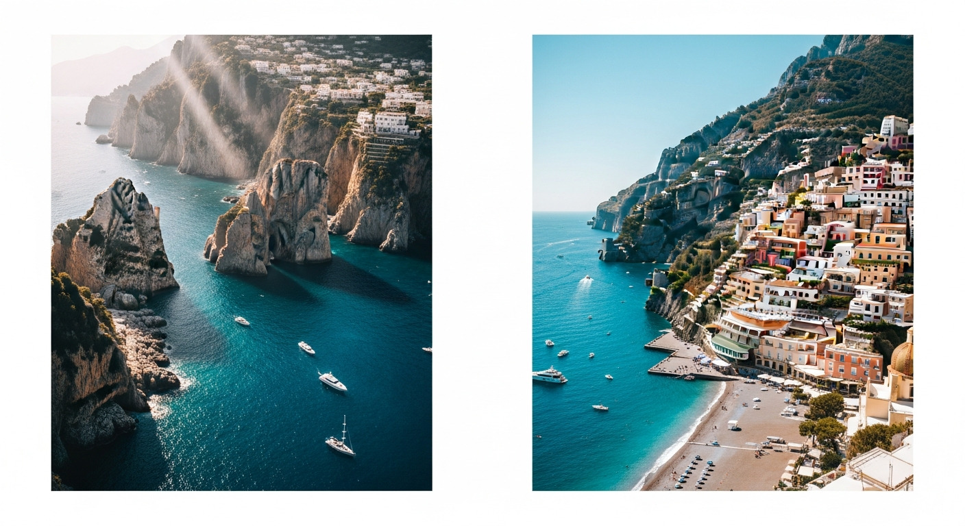 Capri vs Positano