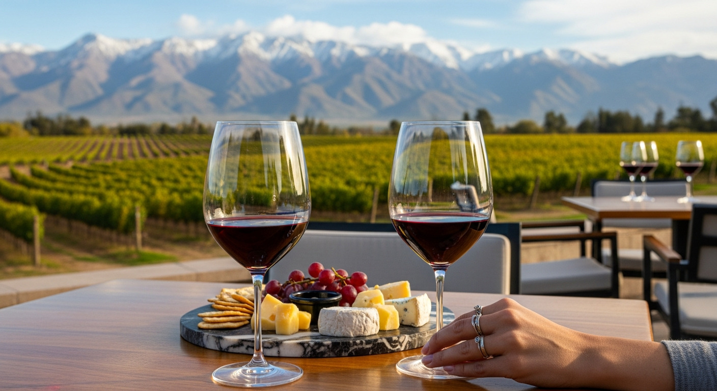 Malbec vinho tinto argentino