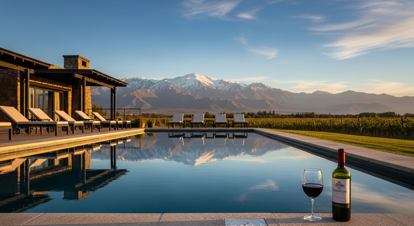 Winery resort piscina spa