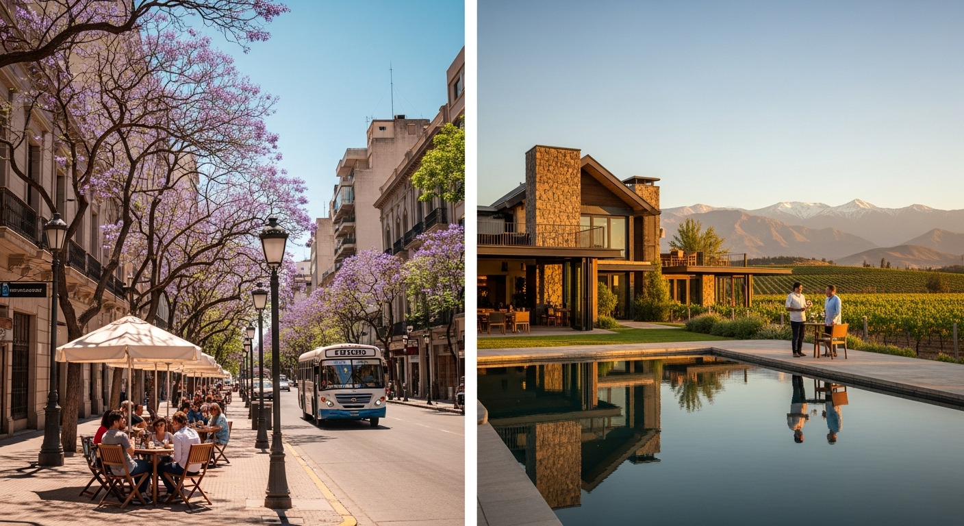 Mendoza City vs Winery Lodge
