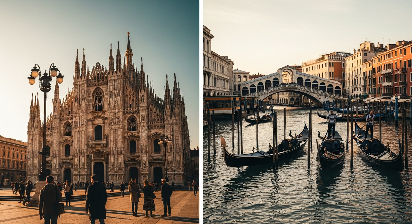 Milan vs Venice