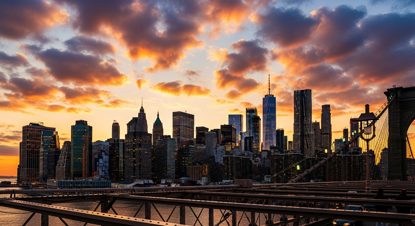 Times Square com anuncios brilhantes e multidao em Nova York