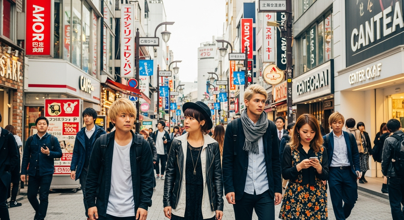 Shibuya Center Gai rua