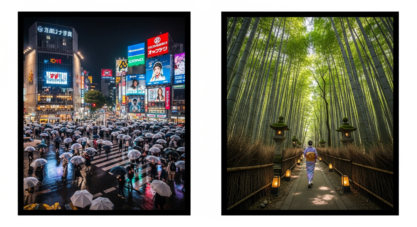 Tokyo vs Kyoto