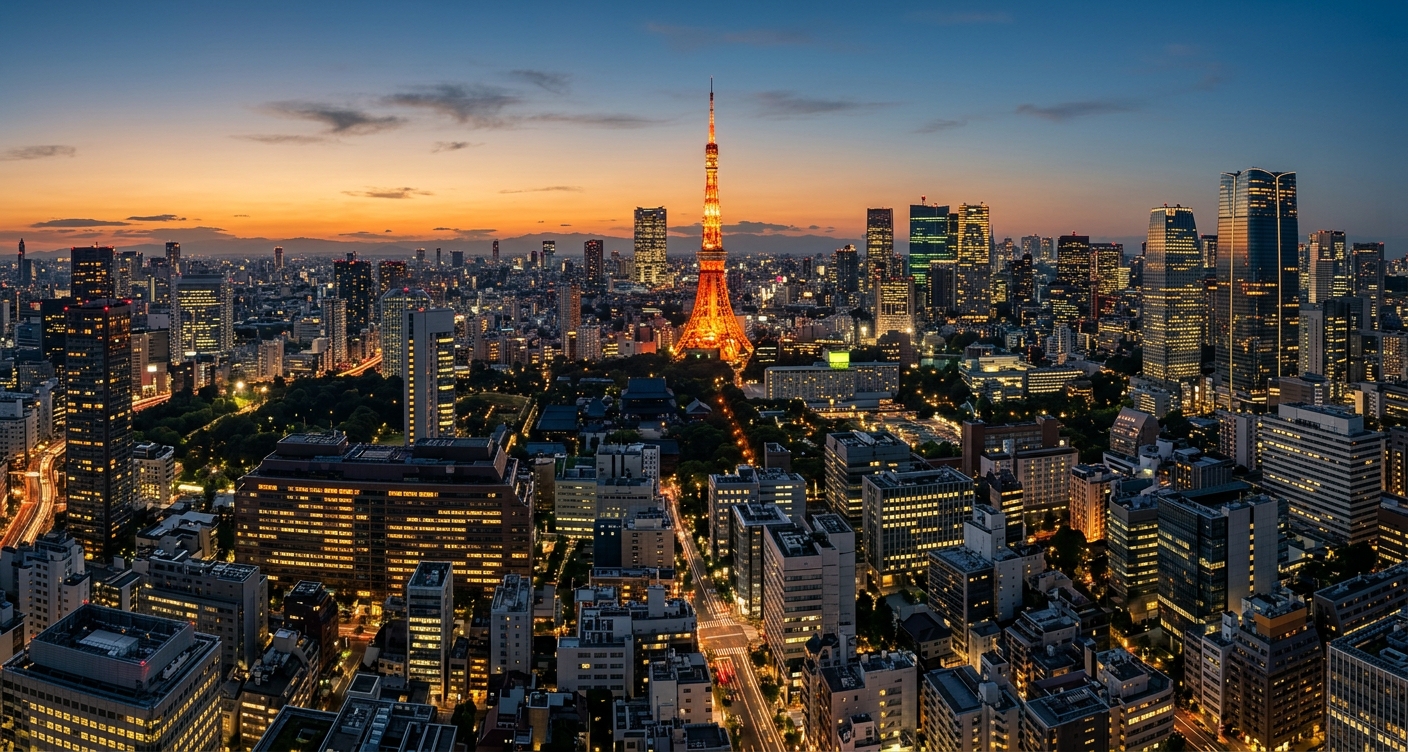 Roppongi Hills Tokyo cityscape