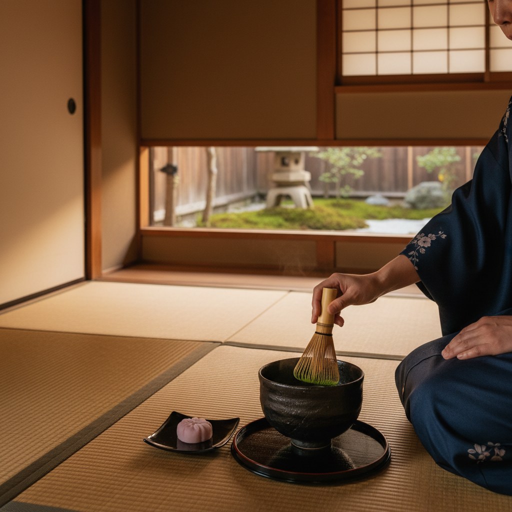Cerimônia do chá privada em Kyoto